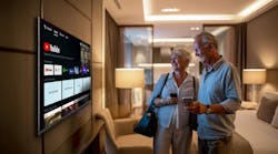 Philips Hospitality TV - HFL4518 with UI Hotel room